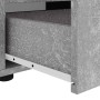 Mueble TV VISNES gris hormigón 100x40x38 cm madera ingeniería en Muebles TV | Comprar online en Foru.es
