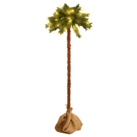 Palmera artificial con LED 150 cm de vidaXL, Arboles de navidad - Ref: Foro24-347633, Precio: 19,13 €, Descuento: %