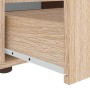 Mueble de TV VISNES roble sonoma 100x40x38 cm madera ingeniería en Muebles TV | Comprar online en Foru.es