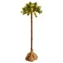 Palmera artificial con LED 150 cm de vidaXL, Arboles de navidad - Ref: Foro24-347633, Precio: 19,13 €, Descuento: %
