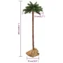 Palmera artificial con LED 150 cm de vidaXL, Arboles de navidad - Ref: Foro24-347633, Precio: 19,13 €, Descuento: %