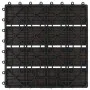 Baldosas de porche de WPC 30x30 cm 1 m² marrón oscuro 11 uds de vidaXL, Suelos y moquetas - Ref: Foro24-45025, Precio: 55,93 ...