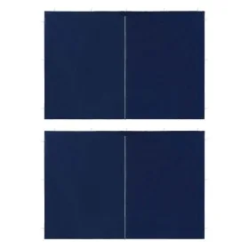 Walls for party tent with zipper 2 pcs PE blue by vidaXL, Tents and gazebos - Ref: Foro24-45116, Price: 22,05 €, Discount: %