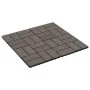 Baldosas para porche de WPC 30x30 cm 1 m² marrón oscuro 11 uds de vidaXL, Suelos y moquetas - Ref: Foro24-45033, Precio: 58,9...