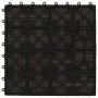 WPC Verandafliesen 30x30 cm 1 m² dunkelbraun 11 Stk von vidaXL, Böden und Teppiche - Ref: Foro24-45033, Preis: 58,96 €, Rabat...
