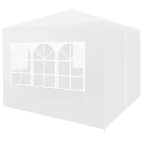 White celebration tent 3x3 m by vidaXL, Tents and gazebos - Ref: Foro24-45096, Price: 76,94 €, Discount: %