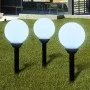 Lámparas de camino de jardín 3 uds LED 20 cm con pincho de vidaXL, Iluminación de exterior - Ref: Foro24-40864, Precio: 52,61...