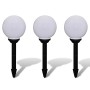 Lámparas de camino de jardín 3 uds LED 20 cm con pincho de vidaXL, Iluminación de exterior - Ref: Foro24-40864, Precio: 52,51...