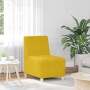 Sofá modular sin brazos amarillo 55 cm terciopelo en Sofás | Comprar online en Foru.es
