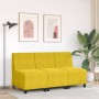 Sofá modular sin brazos amarillo 55 cm terciopelo en Sofás | Comprar online en Foru.es