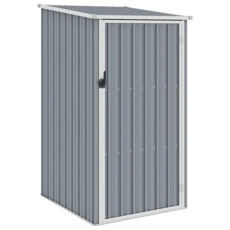 Cobertizo de jardín gris acero galvanizado 87x98x159 cm de vidaXL, Cobertizos - Ref: Foro24-46290, Precio: 114,20 €, Descuent...