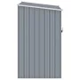 Cobertizo de jardín gris acero galvanizado 87x98x159 cm de vidaXL, Cobertizos - Ref: Foro24-46290, Precio: 114,20 €, Descuent...