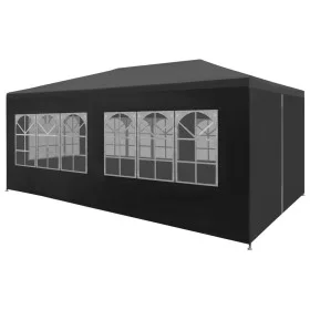 Carpa para fiestas gris antracita 3x6 m de vidaXL, Carpas y cenadores - Ref: Foro24-45102, Precio: 113,56 €, Descuento: %