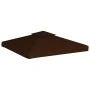 Toldo de cenador 2 niveles marrón 310 g/m² 3x3 m de vidaXL, Cubiertas para carpas y cenadores - Ref: Foro24-46615, Precio: 58...