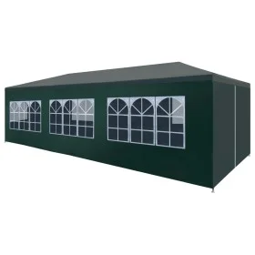 Carpa para fiestas verde 3x9 m de vidaXL, Carpas y cenadores - Ref: Foro24-45105, Precio: 148,48 €, Descuento: %