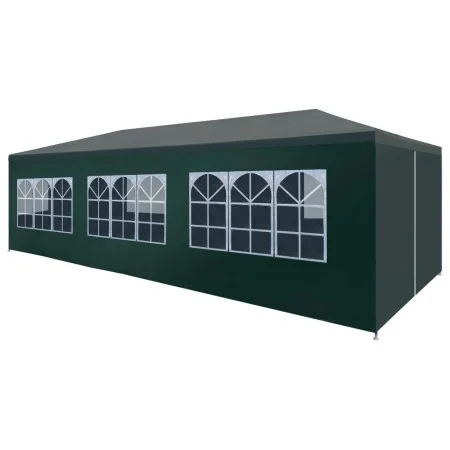 Carpa para fiestas verde 3x9 m de vidaXL, Carpas y cenadores - Ref: Foro24-45105, Precio: 148,48 €, Descuento: %