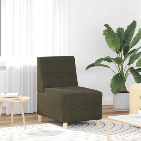 Unidad de Sofá Modular sin Brazos Verde militar 55 x 74 x 82 cm en Sofás | Comprar online en Foru.es