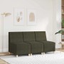 Unidad de Sofá Modular sin Brazos Verde militar 55 x 74 x 82 cm en Sofás | Comprar online en Foru.es