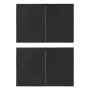 Paredes para carpas de fiesta con cremallera 2 uds PE antracita de vidaXL, Carpas y cenadores - Ref: Foro24-45118, Precio: 21...