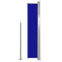 Toldo lateral retráctil 160x500 cm azul de vidaXL, Sombrillas - Ref: Foro24-45462, Precio: 91,85 €, Descuento: %