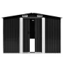 Cobertizo de jardín acero galvanizado antracita 257x990x181 cm de vidaXL, Cobertizos - Ref: Foro24-47038, Precio: 1,00 €, Des...