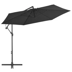 Cantilever parasol with black aluminum pole 300 cm by vidaXL, Umbrellas - Ref: Foro24-47132, Price: 85,99 €, Discount: %