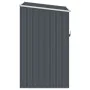 Cobertizo de jardín acero galvanizado antracita 87x98x159 cm de vidaXL, Cobertizos - Ref: Foro24-46291, Precio: 108,68 €, Des...
