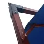 Sombrilla de jardín colgante con palo de madera azul 400x300cm de vidaXL, Sombrillas - Ref: Foro24-47123, Precio: 143,81 €, D...