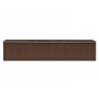 Cobertizo de jardín acero galvanizado marrón 257x990x181 cm de vidaXL, Cobertizos - Ref: Foro24-47039, Precio: 1,00 €, Descue...