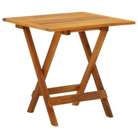 Mesa para terraza bistró madera maciza de acacia 46x46x47 cm en Mesas de jardín | Comprar online en Foru.es