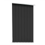 Casetilla leña acero galvanizado gris antracita 163x83x154 cm de vidaXL, Accesorios para bolsas y soportes de leña - Ref: For...