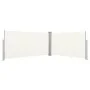 Toldo lateral retráctil color crema 160x600 cm de vidaXL, Sombrillas - Ref: Foro24-42179, Precio: 71,29 €, Descuento: %