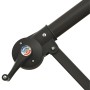 Sombrilla voladiza con luces LED y poste acero celeste 300 cm de vidaXL, Sombrillas - Ref: Foro24-47137, Precio: 131,47 €, De...