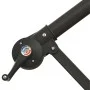 Sombrilla voladiza con luces LED y poste acero celeste 300 cm de vidaXL, Sombrillas - Ref: Foro24-47137, Precio: 129,47 €, De...