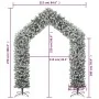 Arco de árbol de Navidad con aspecto nevado 270 cm de vidaXL, Arboles de navidad - Ref: Foro24-345094, Precio: 145,62 €, Desc...