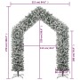 Arco de árbol de Navidad con aspecto nevado 270 cm de vidaXL, Arboles de navidad - Ref: Foro24-345094, Precio: 146,58 €, Desc...