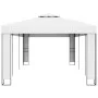 Cenador con doble techo blanco 3x6 m de vidaXL, Carpas y cenadores - Ref: Foro24-47951, Precio: 330,29 €, Descuento: %