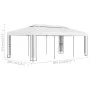 Cenador con doble techo blanco 3x6 m de vidaXL, Carpas y cenadores - Ref: Foro24-47951, Precio: 330,29 €, Descuento: %