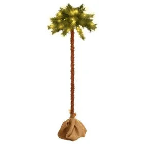 Palmera artificial con LED 180 cm de vidaXL, Arboles de navidad - Ref: Foro24-347634, Precio: 20,50 €, Descuento: %