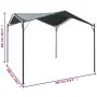 Cenador carpa de acero gris antracita 3x3 m de vidaXL, Carpas y cenadores - Ref: Foro24-47962, Precio: 199,84 €, Descuento: %