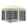 Cenador con mosquitera color crema 3x3x2,73 m 180 g/m² de vidaXL, Carpas y cenadores - Ref: Foro24-47969, Precio: 290,44 €, D...