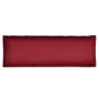 Cojín de respaldo tapizado rojo vino tinto 120x40x10 cm en Decoración | Comprar online en Foru.es