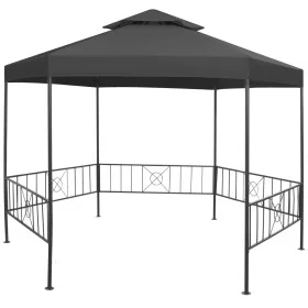 Anthracite gray garden gazebo 323x275x265 cm by vidaXL, Tents and gazebos - Ref: Foro24-47961, Price: 224,77 €, Discount: %