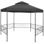 Cenador de jardín gris antracita 323x275x265 cm de vidaXL, Carpas y cenadores - Ref: Foro24-47961, Precio: 224,77 €, Descuent...