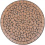 Mesa de bistro de mosaico terracota 60 cm en Mesas de jardín | Comprar online en Foru.es