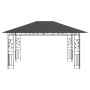 Cenador con mosquitera gris antracita 4x3x2,73 m 180 g/m² de vidaXL, Carpas y cenadores - Ref: Foro24-47973, Precio: 312,43 €...