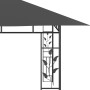 Cenador con mosquitera gris antracita 4x3x2,73 m 180 g/m² de vidaXL, Carpas y cenadores - Ref: Foro24-47973, Precio: 312,43 €...