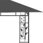 Cenador con mosquitera gris antracita 4x3x2,73 m 180 g/m² de vidaXL, Carpas y cenadores - Ref: Foro24-47973, Precio: 308,49 €...