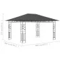 Cenador con mosquitera gris antracita 4x3x2,73 m 180 g/m² de vidaXL, Carpas y cenadores - Ref: Foro24-47973, Precio: 308,49 €...