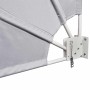 Toldo lateral plegable de balcón gris 160x240 cm en Sombrillas | Comprar online en Foru.es